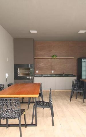 Apartamento à venda com 46m², 2 quartos e 1 vaga Apartamento à venda com 46m², 2 quartos e 1 vagaÁrea comum - Churrasqueira