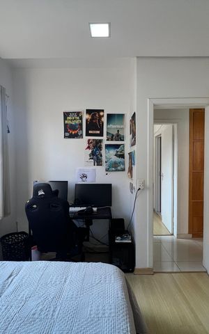 Apartamento à venda com 75m², 3 quartos e 1 vaga Apartamento à venda com 75m², 3 quartos e 1 vagaQuarto 2