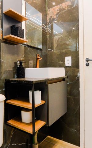 Apartamento para alugar com 45m², 2 quartos e sem vagaBanheiro