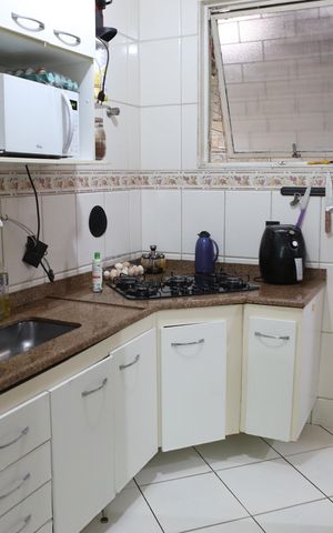 Casa de condomínio à venda com 100m², 2 quartos e 1 vagaCozinha