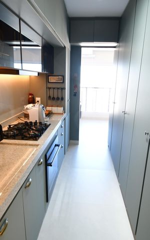 Apartamento para alugar com 80m², 3 quartos e 2 vagasCozinha