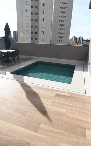 Apartamento para alugar com 80m², 3 quartos e 2 vagasÁrea comum - Piscina