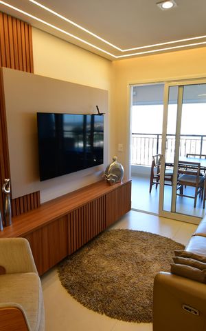 Apartamento para alugar com 80m², 3 quartos e 2 vagasSala