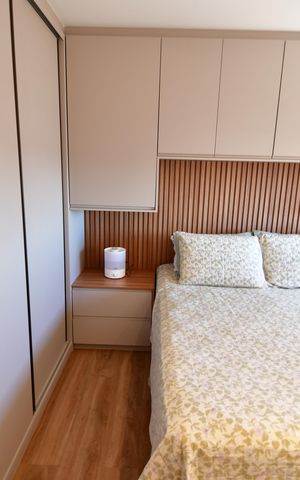 Apartamento para alugar com 80m², 3 quartos e 2 vagasQuarto 2 - Suíte
