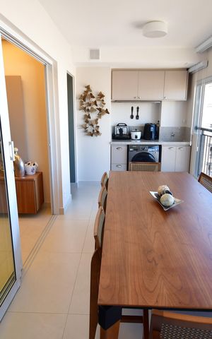 Apartamento para alugar com 80m², 3 quartos e 2 vagasVaranda da Sala