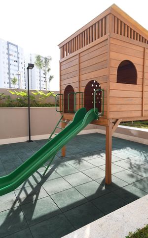 Apartamento para alugar com 80m², 3 quartos e 2 vagasÁrea comum - Playground