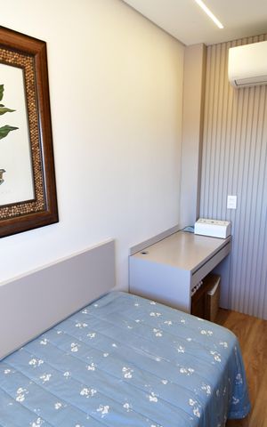 Apartamento para alugar com 80m², 3 quartos e 2 vagasQuarto 1 - Suíte