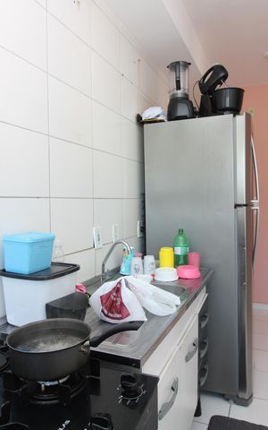 Apartamento à venda com 47m², 2 quartos e sem vagaCozinha