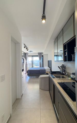 Studio à venda com 33m², 1 quarto e sem vagaStudio
