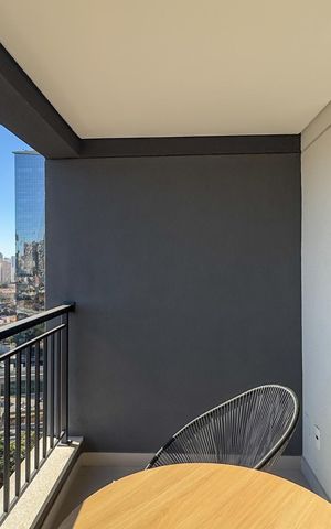 Studio à venda com 33m², 1 quarto e sem vagaSacada