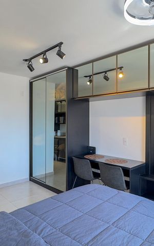 Studio à venda com 33m², 1 quarto e sem vagaStudio