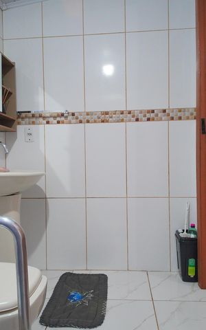 Casa à venda com 180m², 3 quartos e 6 vagasBanheiro da Suíte