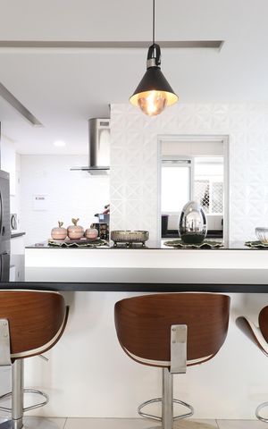 Apartamento à venda com 134m², 2 quartos e 2 vagasCozinha e Área de Serviço