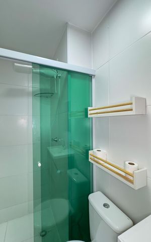 Apartamento para alugar com 32m², 2 quartos e sem vagaBanheiro