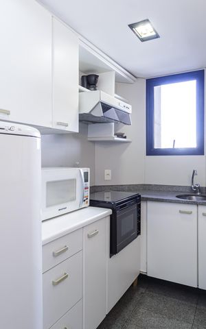 Apartamento à venda com 46m², 1 quarto e 1 vagaCozinha