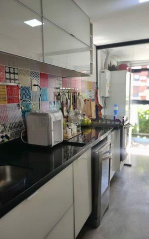 Apartamento à venda com 70m², 1 quarto e 2 vagas