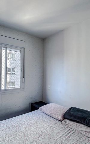 Apartamento à venda com 34m², 2 quartos e sem vagaQuarto 2