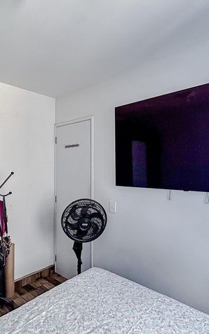 Apartamento à venda com 34m², 2 quartos e sem vagaQuarto 2