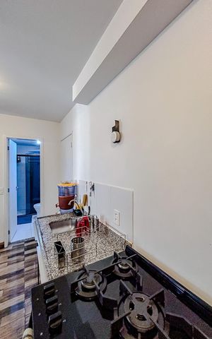 Apartamento à venda com 34m², 2 quartos e sem vagaCozinha e Área de Serviço