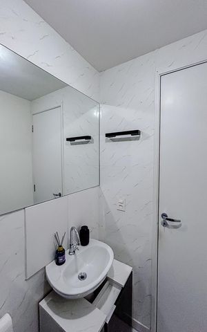 Apartamento à venda com 34m², 2 quartos e sem vagaBanheiro