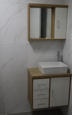Casa para alugar com 60m², 1 quarto e sem vagaBanheiro