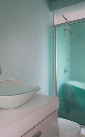 Apartamento para alugar com 109m², 2 quartos e 2 vagasBanheiro da Suíte