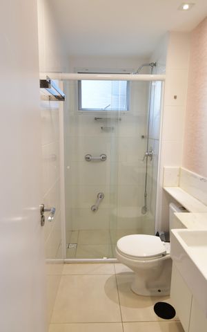 Apartamento à venda com 92m², 3 quartos e 2 vagasBanheiro