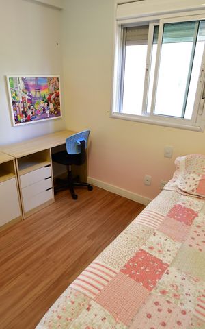 Apartamento à venda com 92m², 3 quartos e 2 vagasQuarto 1