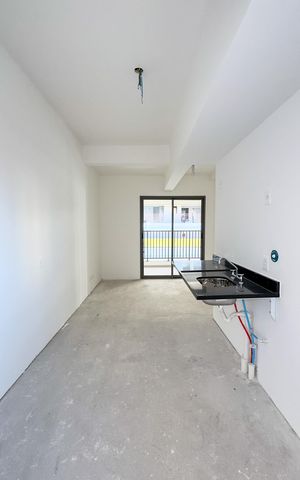 Studio à venda com 34m², 1 quarto e sem vagaStudio