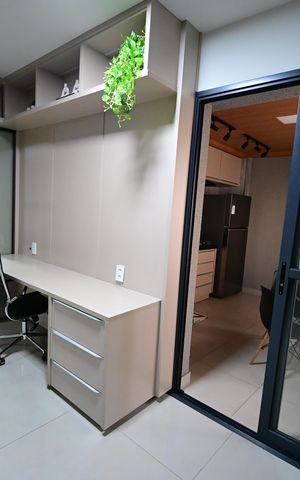 Apartamento para alugar com 54m², 1 quarto e 1 vaga