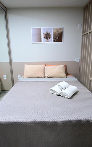 Apartamento para alugar com 54m², 1 quarto e 1 vaga