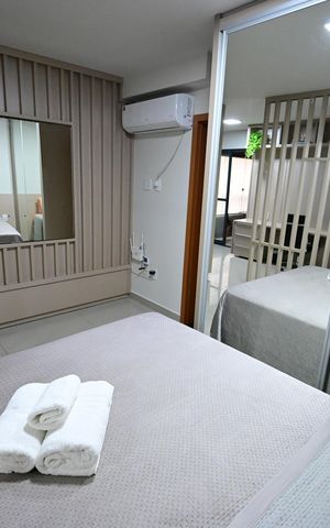 Apartamento para alugar com 54m², 1 quarto e 1 vaga