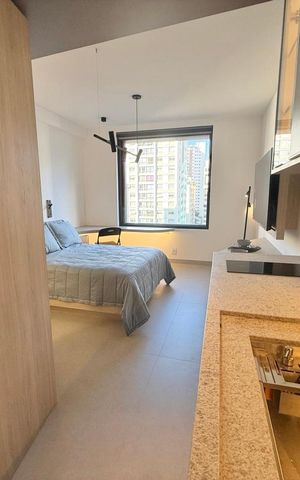 Studio para alugar com 30m², 1 quarto e 1 vaga