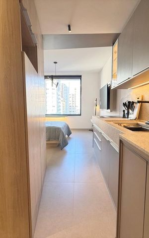 Studio para alugar com 30m², 1 quarto e 1 vaga