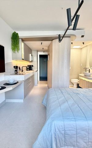 Studio para alugar com 30m², 1 quarto e 1 vaga