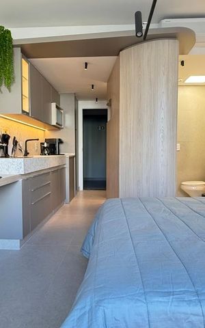 Studio para alugar com 30m², 1 quarto e 1 vaga