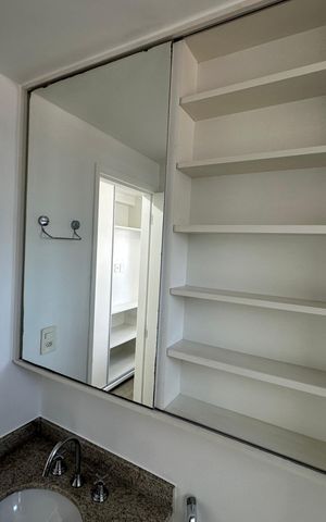 Apartamento para alugar com 58m², 2 quartos e 1 vagaBanheiro 1