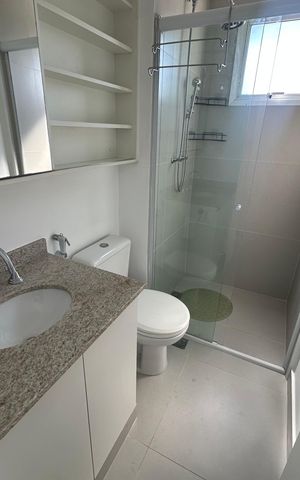Apartamento para alugar com 58m², 2 quartos e 1 vagaBanheiro 1