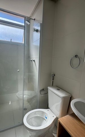 Apartamento para alugar com 47m², 2 quartos e 1 vaga Apartamento para alugar com 47m², 2 quartos e 1 vagaBanheiro