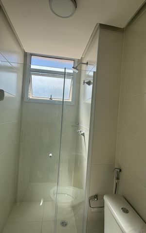 Apartamento para alugar com 47m², 2 quartos e 1 vaga Apartamento para alugar com 47m², 2 quartos e 1 vagaBanheiro
