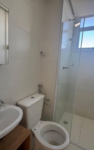 Apartamento para alugar com 45m², 2 quartos e 1 vaga Apartamento para alugar com 45m², 2 quartos e 1 vagaBanheiro