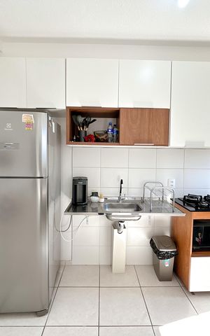 Apartamento à venda com 45m², 1 quarto e 1 vagaCozinha