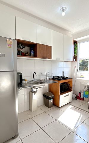 Apartamento à venda com 45m², 1 quarto e 1 vagaCozinha