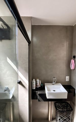 Apartamento à venda com 45m², 1 quarto e 1 vagaBanheiro social