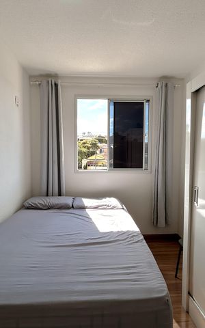 Apartamento à venda com 45m², 1 quarto e 1 vagaQuarto