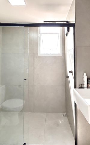 Apartamento à venda com 45m², 1 quarto e 1 vagaBanheiro social