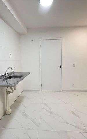 Apartamento para alugar com 38m², 2 quartos e sem vagaCozinha e Área de Serviço