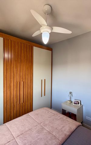 Apartamento à venda com 52m², 2 quartos e 1 vaga Apartamento à venda com 52m², 2 quartos e 1 vagaQuarto 2