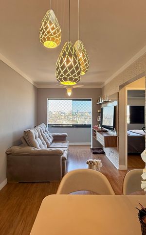 Apartamento à venda com 52m², 2 quartos e 1 vaga Apartamento à venda com 52m², 2 quartos e 1 vagaSala