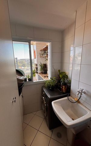 Apartamento para alugar com 55m², 2 quartos e 1 vaga Apartamento para alugar com 55m², 2 quartos e 1 vagaLavanderia